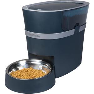 PetSafe Smart Feed Pet Feeder, Automatic Cat Feeder, Automatic Dog Feeder with App, Compatible With Alexa, Apple, Android, Backup Batteries For Power Outage, Black