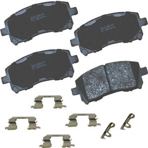 Bendix Premium SBC721 Ceramic Front Brake Pads for Subaru Forester 2002-1998, Impreza 2003-1998, Legacy 2002-1997, Outback 2002-2000