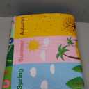 BATATADOCE Kids Rugs for Playroom - Educational Rug with ABC Alphabet,Animals Colors,ABC Rugs for Children Playroom Cartoon Kids Play Mat for Bedroom Decor,Green 2.5×4Feet