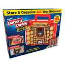 Ontel Battery Daddy Smart - Battery Organizer Storage Case with Tester, Stores & Protects Up to 150 Batteries, Clear Locking Lid, As Seen On TV, Smart - 150 Batteries (BADAS-MC4)