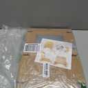 RomanticBaking 50 Pack DIY Assembly Brown 7 x 4 3/8 x 1 inches Cookies Boxes BakeryTreat Boxes Packaging for Macaron Chocolate Truffle Cakesickle