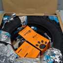 Heavy Duty 12.5x2.25 Tire Tubes 12-1/2 x2-1/4 Tire and Inner Tube Set with Angled Valve Stem Compatible with 12.5 inch Tire of Electric Scooters, 2 Sets