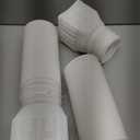 2 Pack Flexible Rain Gutter Downspout Extensions,Drain Downspout Extender,Gutter Extension Flexible,Down Spout Drain Extension Pipes,Extendable from 21 to 60 Inches (White)