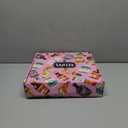 COFICE Recipe Binder  8.5x11 3 Ring Blank Family Recipe Book Binder Kit to Write in Your Own Recipes with PU Faux Leather Cover and Plastic Sleeves (Black)