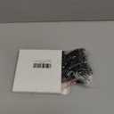 3 Inch 500 Pcs Plastic Fasteners Hang Tags Black Snap Lock Pins Security Loop Price Tag Pins Safety Ring Ties for Retail Store Clothing Accessory (3 500pcs, Black)