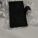 Zhengmy Christmas Stocking Holders for Mantle Weighted Stocking Holder Fireplace Hangers for Xmas Holiday Party Decoration(Stainless Steel,Black,4 Pcs)