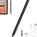 AMZ Fire Tablet Pen - USI2.0 Stylus Pen for Amazon Fire Max 11 (2023 Release) & Amazon Fire HD 10 (13th Gen, 2023 Release), Stylus with USB-C Fast Charging, 4096 Levels Pressure