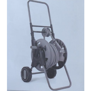 Retractable Garden Hose Reel, 1/2" x 100FT + 6.6FT Automatic Retractable Water Hose Reel Wall Mount, with 10- Function Sprayer Nozzle, Any Length Lock/Auto Rewind/180Swivel