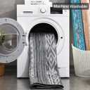 Living Room Rugs 5x7 Washable Farmhouse Neutral Large Moroccan Geometric Soft Non Slip Indoor Thin Floor Carpet for Bedroom Dorm Dining Table Home Office Grey Area Rug