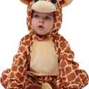 Spooktacular Creations Halloween Giraffe Costume Toddler, Baby Giraffe Costume for Kids Halloween Dress Up Animal Party (12-18 Months)