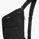 Asymmetric Sling Bag for Women & Men,Waterproof Crossbody Chest Bag,Minimalist Commuter Daypack for Travel,Hiking,Work