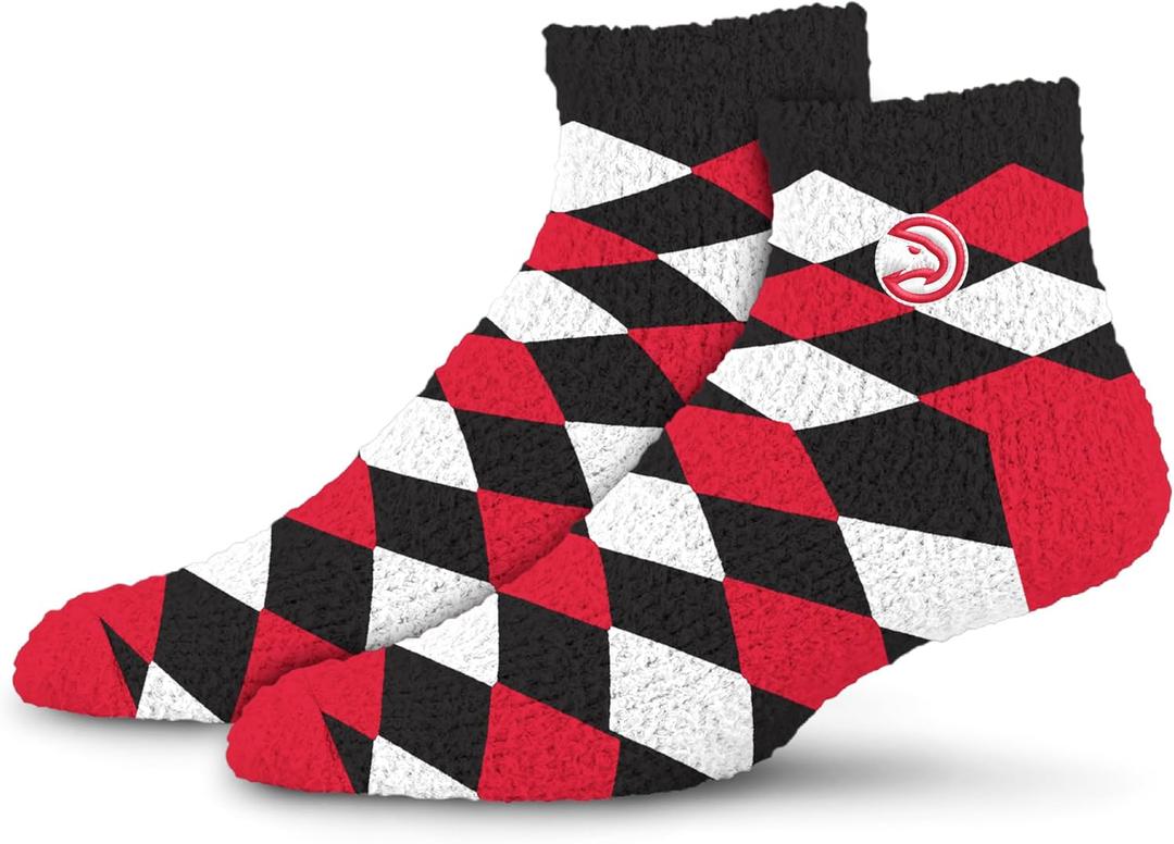 For Bare Feet NBA womens Nba Diamond Cozy Sock Osfm (One Size, Team)