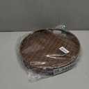 SEDISON Rattan Tray 13.8 inch / 35cm Hand Woven Wicker Tray for Coffee Table Home Kitchen Decorative, Large Rattan Serving Tray