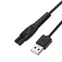 Universal Hair Clipper Charger Cable 5V USB Charger Cable for Philips Shaver Norelco Series, Compatible With Weed Whacker Nose and Ear Hair Trimmer Various Dog Clippers replacement Charger Cable