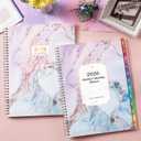 3 x 2026 Planner - 2026 Planner Weekly and Monthly, 2026 Calendar Planners 8.5''x11'', Weekly Monthly Planners with Colorful Tabs, Inner Pocket