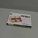 HG Art Concepts Mezzo Artist Paint and Brush Racks - Wood Grain Laminate Multi Layer Desk Stand Professional Storage Display Organizer for Paintbrushes and Tubes - Straight Rack 2