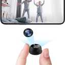 Hidden Cameras -Nanny Cam -WiFi Wireless -1080P HD Security Camera-Best Mini -Car Cameras for Surveillance-Surveillance Camera with Motion Detection and Night Vision,App Control