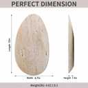 BUICCE Unique Decorative Tray, 12x6.7 Inch Natural Travertine Tray for Jewelry, Rings, Candle Holder, Bathroom Vanity & Tabletop Decor
