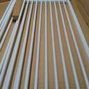 Gardner Pet Extra Tall Cat Gate, 51"-87" Height Adjustable, 27.56"-37" Wide, Pressure Mounted with 4 Extensions, White
