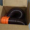 Camco RhinoFLEX 10 RV Sewer Hose Extension - Features Collapsible Design for RV Storage - Includes Pre-Attached Lug & Bayonet Fitting -Heavy Duty Polyolefin & Reinforced w/Steel Wire (39774)