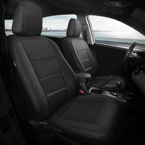 FREESOO Custom Leather Seat Covers for Toyota Corolla LE 2023-2027