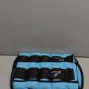 Sportneer Adjustable Ankle Weights Set - 1 Pair (2-10 lbs) Removable Sandbags for Women & Men, Comfortable Neoprene Leg Weights for Walking, Running, Pilates, Yoga, Home Workout & Physical Therapy (Blue)