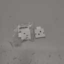 Metal Mounting Brackets Roller Blind Buckles Universal Replacement for Roller Shade (White)
