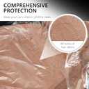 50PCS Disposable Car Seat Covers Provide Temporary Protection,Plastic Seat Covers for Cars Keep Car Interior Tidy,Universal Car Accessories & Car Seat Protector for Most Cars