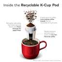 Caribou Coffee Caribou Blend Keurig Single-Serve K-Cup Pod, Medium Roast Coffee, 44 Count(Pack of 1)