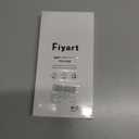 Fiyart Designed for iPhone 16 Case Cute Flowers with Strap Soft TPU Phone Cover Protective Camera Lens Protection for Women Men Floral Bumper with Stand 6.1"-Blue