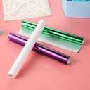 8-PackBriartw Laser Printer & Laminator Compatible Toner Reactive Foil | 16.4ft x 7.6in Per Roll Transfer Foil Paper Bundle | Perfect for DIY Crafts,Embossed Cards,Sparkly Craftwork,Scrapbooking (Grass green,Titanium gray,Light purple,Brown,White,Green,Purple,Bits of silver)