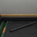 VASAGLE EKHO Collection - Bar Stools Set of 2, Counter Height Stools with Backs, 26.4-Inch Barstools Chairs, Synthetic Leather with Stitching, Mid-Century Modern, Dining Kitchen Island, Forest Green