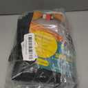 Jin&Bao Waterproof Under Sink Mat 34" x 19", Thick Silicone Mat Cabinet Protector for Kitchen and Bathroom, Shelf Liner, Home Organizer and Storage, Multipurpose Tray for Gadgets and Essentials (Black)