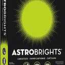 Astrobrights Color Card Stock, 8 1/2" x 11", FSC Certified, 65 Lb, Terra Green, Pack Of 250 Sheets