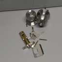BESTTEN Keyed Entry Door Knob with Lock, Heavy Duty Interior and Exterior Door Lock, Standard Ball, Satin Nickel