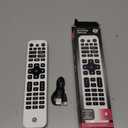 GE Rechargeable TV Remote Control, Universal Remote Control, Backlit Buttons, Samsung TV Remote Control Replacement for Smart TVs, Apple TV, Sony, Roku Replacement Remote, LG TV, 4-Device, 80984