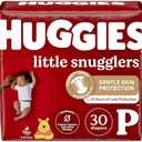 Huggies Newborn Diapers, Little Snugglers Baby Diapers, Size Preemie (up to 6 lbs), 30 Count