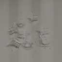 Flange Inserts 19mm 8PCS, Wearable Breast Pump Parts Compatible with Momcozy S12 pro/ S9 pro/ S12/ S9/ Medela/ Spectra/ TSRETE 24mm Breast Pump Shields/ Flanges, Reduce 24mm Nipple Tunnel Down to 19mm