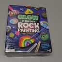 Dan&Darci Kids Rock Painting Kit - Glow in The Dark - Easter Gifts Arts & Crafts for Boys and Girls Ages 6-12 - Craft Activities Kits - Creative Art Toys for 6, 7, 8, 9, 10, 11 & 12 Year Old Kid