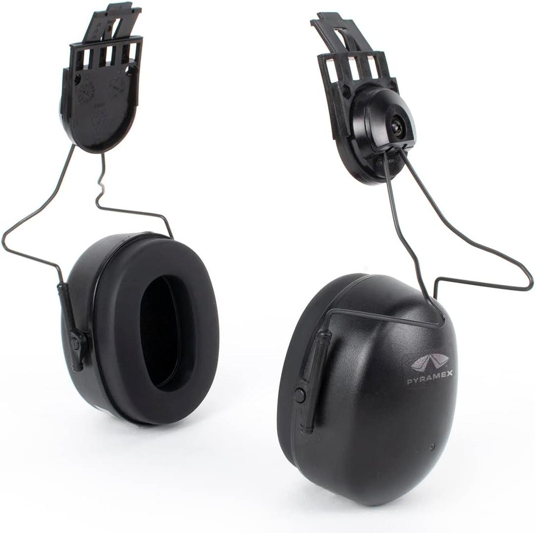 Pyramex Mounted Earmuffs For Full Brim Hard Hats
