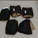 5 Pack Dog Diapers Male Reusable, Premium Belly Bands for Male Dogs, High Absorbing Dog Pee Wraps for Doggie in Incontinence or Excitable Urination and Training Black S