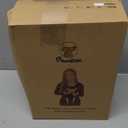 Pawaboo Pet Dog Carrier Backpack, Puppy Dog Travel Front Carrier for Small Medium Dogs Cats, Adjustable Breathable Dog Carrying Backpack with Safety Strips for Hiking, Walking (Black M Up to 10 lbs)