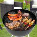Onlyfire Cast Iron Grill Grate Replacement Gourmet BBQ System for Weber 22inch Kettle Charcoal Grills