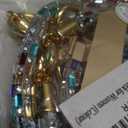 Crystal Phone Strap Crossbody Rhinestone Anti Theft Layered Strap Crossbody Gold Metal Buckles Cell Phone Neck for Women (Colour)