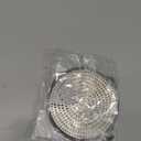 LEKEYE Shower Drain Hair Catcher/Strainer/Stainless Steel and Silicone (Gray)