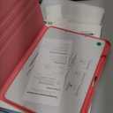 Harvopu for iPad Air 13 inch & Pro 12.9 Case with Keyboard - Multi-Touch Trackpad, 7 Colors Backlit, Detachable Folio Keyboard Cover for iPad Pro 12.9 (6th, 5th, 4th, 3rd gen), Air 13 M4/M3/M2 (Peach)