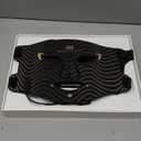 INIA Red Light Therapy Mask for Face – 4 Light Modes with 850nm NIR, Red & Blue LED Light Therapy, 2600mAh Rechargeable LED Face Mask for Radiant Glow at Home, Black