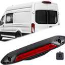 W/Camera W/Camera Hole Brake Light Compatible for 2020-2025 Ford Transit 150 250 LK4Z13A613D NK4T-19G490-AA