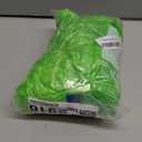 Toulite Green St. Patrick's Day Baby Costume St Patricks Baby Outfit Green Furry Toddler Girl Outfit Fur Romper Red Headband (Large)