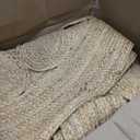 KEMA Jute Braided Scalloped Rug - 6 Feet Round, Natural